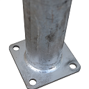 Стойка усиленная телескопическая для опалубки оцинкованная 3.7 м фото 4