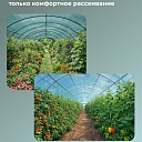 Сетка фасадная затеняющая Промышленник зеленая 30-35% 2х25 м фото 3