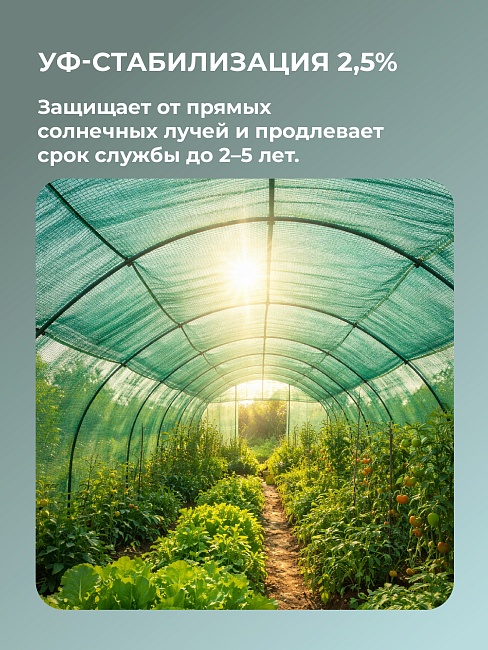 Сетка фасадная затеняющая Промышленник зеленая 30-35% 6х30 м фото 7